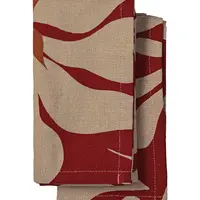 Kuchyňský hadřík Sagaform Edith 50 x 70 cm 2-pack vínová barva