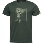 LOAP BOHOR Pánské volnočasové tričko, tmavě zelená, velikost