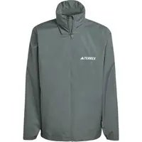 adidas TERREX MULTI JACKET Pánská bunda, tmavě zelená, velikost