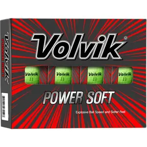 VOLVIK VV POWER SOFT 12 ks Sada golfových míčků, zelená, velikost