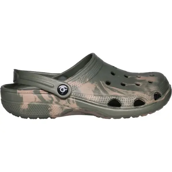 AQUOS BEEYA Pánské clogs, tmavě zelená, velikost