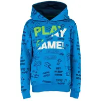 Lewro ZAREL Chlapecká mikina přes hlavu, modrá, velikost 116-122