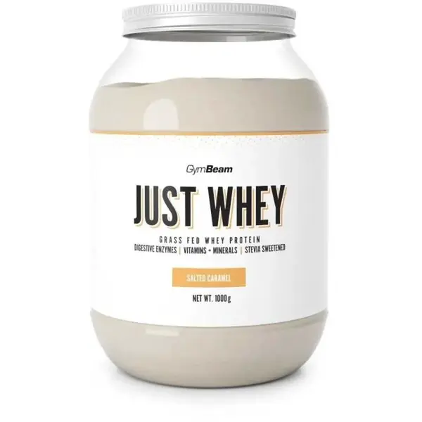GymBeam PROTEIN JUST WHEY 1000 G SLANÝ KARAMEL Protein, , velikost 1 KG