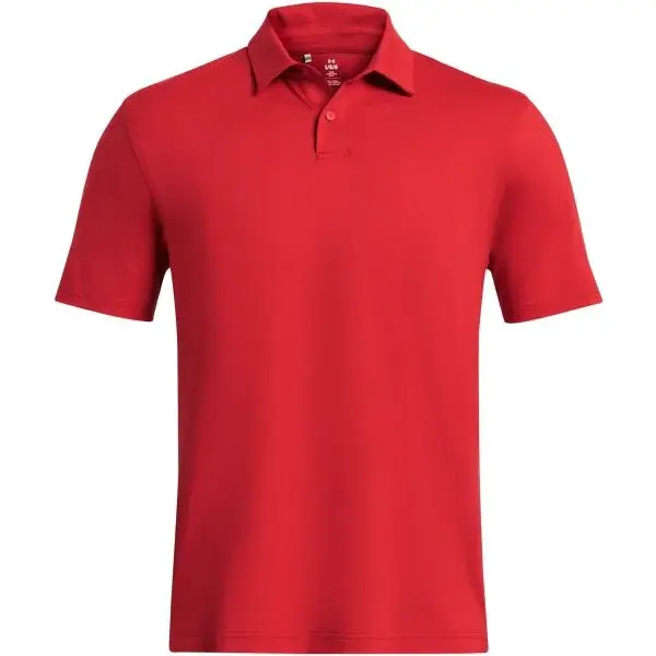 Under Armour T2G Pánské polo triko, červená, velikost L