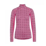 KARI TRAA ROSE LIGHT Dámské merino triko, růžová, velikost