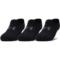 Under Armour ESSENTIAL ULTRALOW TAB 3PK Dámské nízké ponožky, černá, velikost M
