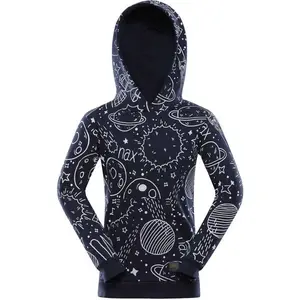 NAX NALO Chlapecká mikina, tmavě modrá, velikost 116-122