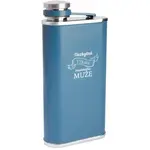 ALBI NEZBYTNÁ VÝBAVA MODERNÍHO MUŽE Placatka, modrá, velikost 320 ML