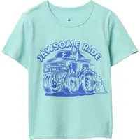 GAP GRAPHIC Chlapecké tričko, světle zelená, velikost 3Y