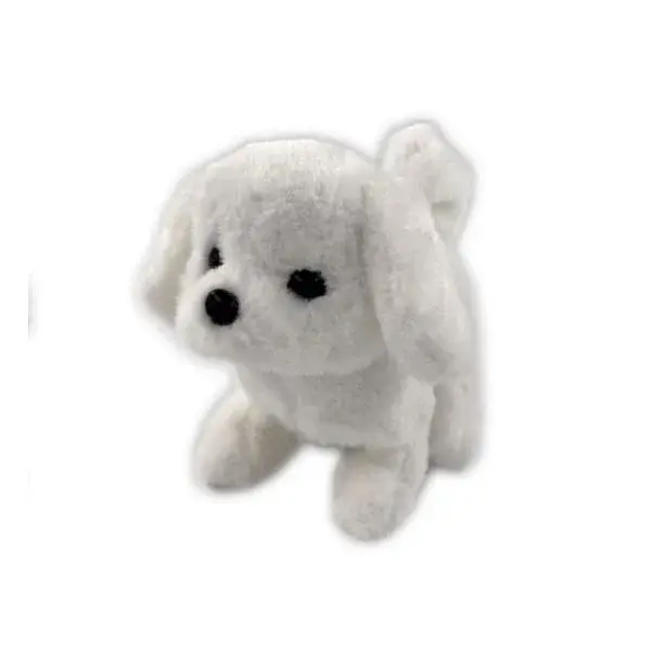 Pejsek na baterie, bílý