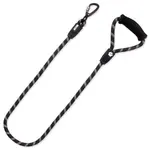 Vodítko Active Dog Sport L černé 1,3x120cm