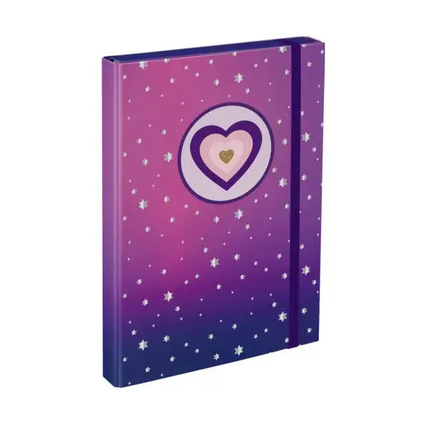 BAAGL Desky na školní sešity A4 Srdce