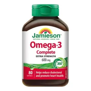 Jamieson Omega-3 Complete 80 kapslí