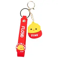 Squishmallows FIZZ Přívěsek na klíče - Hranolky Floyd