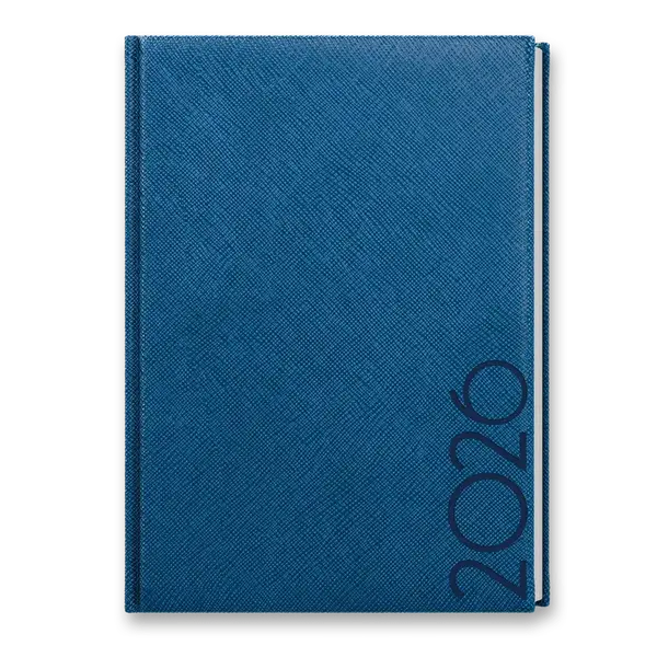 Diář Tora 2026 - A5, denní, modrý