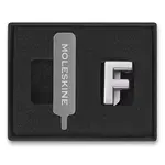 Ozdoba na zápisník Moleskine, písmena abecedy - písmeno F