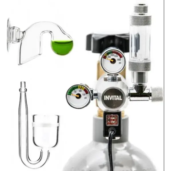 CO2 sada Standard s nočným vypínaním s 5l fľašou s príslušenstvom