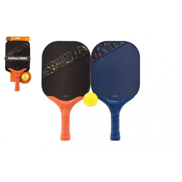 Plážové rakety 2 ks + míček, plast 42 cm