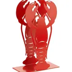 Držák na ubrousky Balvi Lobster 16 cm červená barva