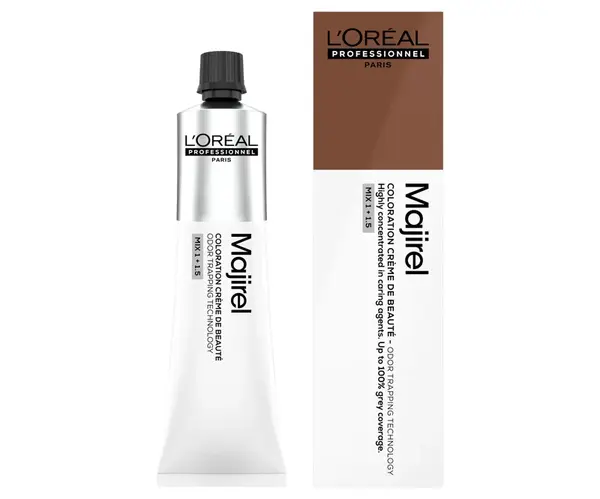 Barva na vlasy Loréal Professionnel Majirel 60 ml - 5.52 světle hnědá mahagonová duhová - L’Oréal Professionnel + dárek zdarma