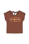 Marisse Women's T-Shirt L-Ts-4015 Brown