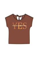 Marisse Women's T-Shirt L-Ts-4015 Brown