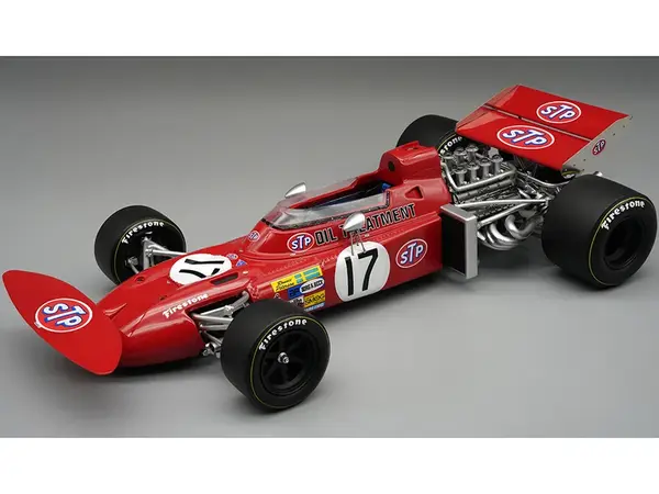 March 711 17 Ronnie Peterson 2nd Place Formula One F1 "Monaco GP" (1971) "Mythos Series" Limited Edition to 95 pieces Worldwide 1/18 Model Car by Tec