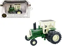 Oliver 2255 Tractor with Cab and Dual Wheels Green and White "SpecCast 50th Anniversary" 1/64 Diecast Model by SpecCast