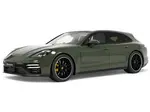 2021 Porsche Panamera Turbo S Sport Green 1/18 Model Car by GT Spirit