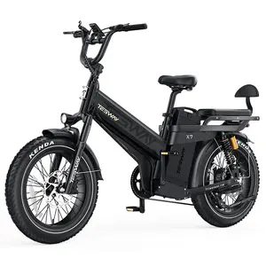 TESWAY X7 Pro Electric Bike 1000W 48V 60Ah Black