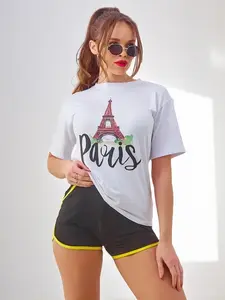 Resti Women's sports set with t-shirt and shorts Paris