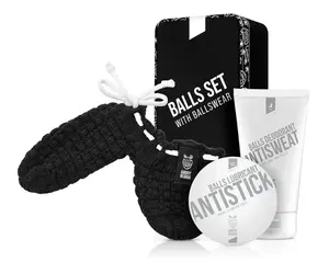 Dárková sada péče o intimní partie pro muže Angry Beards Balls Set With Ballswear + dárek zdarma