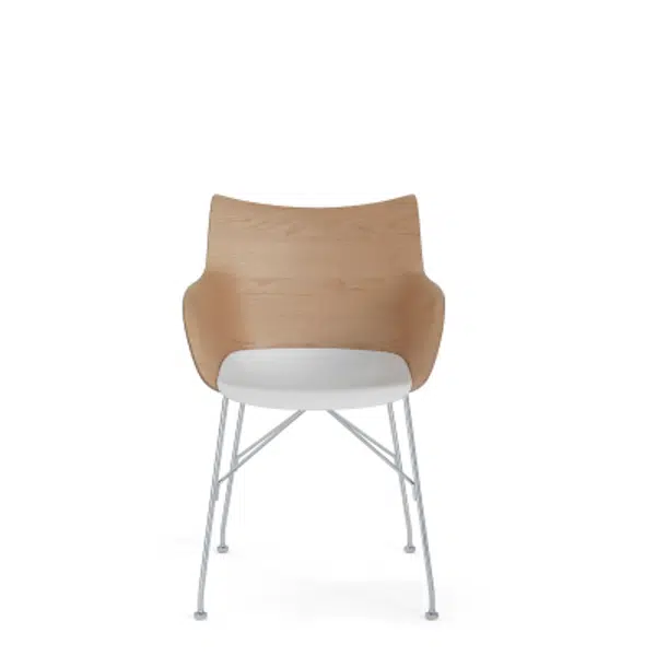Q/Wood, z expozice  chrom-světlý jasan Kartell