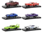 "Auto-Drivers" Set of 6 pieces in Blister Packs Release 77 Limited Edition to 9600 pieces Worldwide 1/64 Diecast Model Cars by M2 Machines