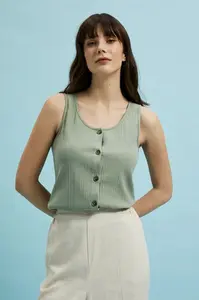 Dámské tílko MOODO - olivová