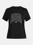 Girls' T-shirt Under Armour Tech Varsity Graphic SS-BLK - Girls