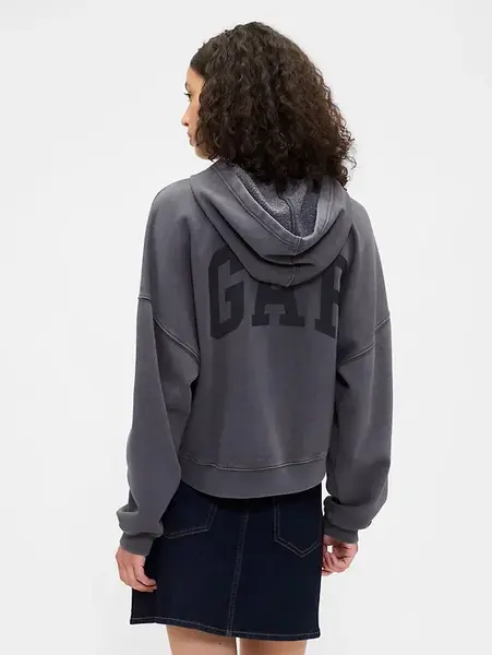 GAP Crop sweatshirt with logo - Women's