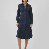 GAP Denim Midi Dress Western - Women's