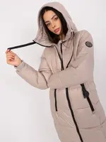 Coat-D50048X44518B3-beige
