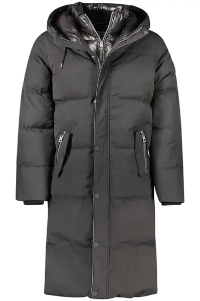 Čierna zimná bunda Guess Jeans