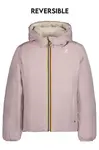 Obojstranná dievčenská zimná bunda K-WAY