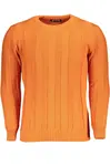 Oranžový pánsky sveter US Grand Polo