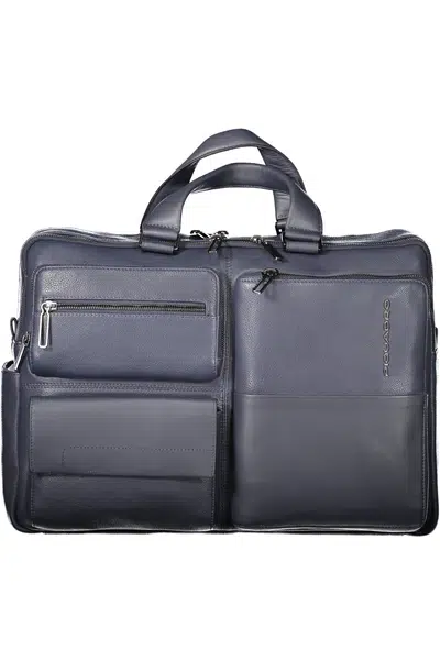 PIQUADRO MEN'S BRIEFCASE BLUE