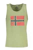 Zelené tielko s nórskou vlajkou