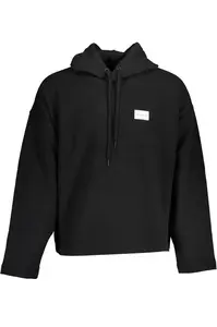 Čierna mikina Calvin Klein s kapucňou