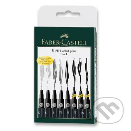 Faber - Castell Popisovač Pitt Artist Pen 8 ks