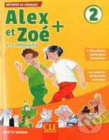 Alex et Zoé+ 2 (Niveau A1.2 - Livre de l´éleve + CD) - kniha z kategorie Jazykové učebnice a slovníky