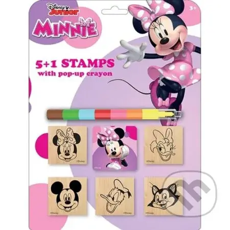 Razítka 5+1 s voskovkou: Minnie