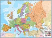 Európa - politická mapa 1:3,2 mil. (nástenná laminovaná mapa)