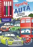Vymaľuj autá - kniha z kategorie Omalovánky